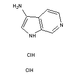 1H-pyrrolo[2,3-c]pyridin-3-amine dihydrochloride, 95%