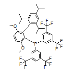 Bis[3,5-bis(trifluoromethyl)phenyl](2’,4’,6’-triisopropyl-3,6-dimethoxy-2-biphenylyl)phosphine