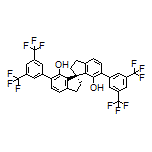 (R)-6,6’-Bis[3,5-bis(trifluoromethyl)phenyl]-2,2’,3,3’-tetrahydro-1,1’-spirobi[indene]-7,7’-diol