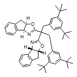 (3aS,3a’S,8aR,8a’R)-2,2’-[1,3-Bis(3,5-di-tert-butylphenyl)propane-2,2-diyl]bis(8,8a-dihydro-3aH-indeno[1,2-d]oxazole)