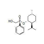 (R)-(1R,2S,5R)-2-Isopropyl-5-methylcyclohexyl (Hydroxymethyl)(phenyl)phosphinate