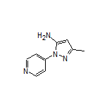 3-Methyl-1-(4-pyridyl)-1H-pyrazol-5-amine