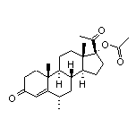 (6S,8R,9S,10R,13S,14S,17R)-17-Acetyl-6,10,13-trimethyl-3-oxo-2,3,6,7,8,9,10,11,12,13,14,15,16,17-tetradecahydro-1H-cyclopenta[a]phenanthren-17-yl Acetate