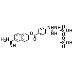 6-Carbamimidoyl-2-naphthyl 4-Guanidinobenzoate Dimethanesulfonate