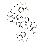 (S)-4,4’,4’’,4’’’-[(6,6’-Dimethoxy-[1,1’-biphenyl]-2,2’-diyl)bis(phosphinetriyl)]tetrakis(2,6-diisopropyl-N,N-dimethylaniline)