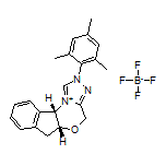 (5aR,10bS)-2-Mesityl-4,5a,6,10b-tetrahydro-2H-indeno[2,1-b][1,2,4]triazolo[4,3-d][1,4]oxazin-11-ium Tetrafluoroborate