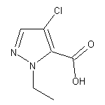 4-chloro-1-ethyl-1H-pyrazole-5-carboxylic acid