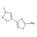 4-(1-methyl-1H-pyrazol-4-yl)-1,3-thiazol-2-amine