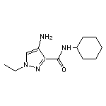 4-amino-N-cyclohexyl-1-ethyl-1H-pyrazole-3-carboxamide