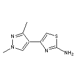 4-(1,3-dimethyl-1H-pyrazol-4-yl)-1,3-thiazol-2-amine