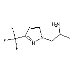 1-[3-(trifluoromethyl)-1H-pyrazol-1-yl]propan-2-amine