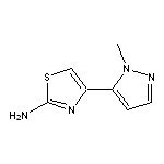 4-(1-methyl-1H-pyrazol-5-yl)-1,3-thiazol-2-amine