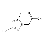 (3-amino-5-methyl-1H-pyrazol-1-yl)acetic acid HCl