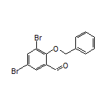 2-(Benzyloxy)-3,5-dibromobenzaldehyde