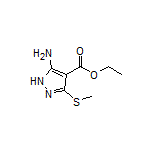 Ethyl 5-Amino-3-(methylthio)pyrazole-4-carboxylate