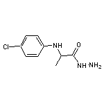 2-[(4-chlorophenyl)amino]propanohydrazide