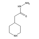 2-piperidin-4-ylacetohydrazide HCl