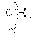 ethyl 1-(4-ethoxy-4-oxobutyl)-3-formyl-1H-indole-2-carboxylate
