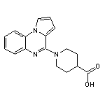 1-pyrrolo[1,2-a]quinoxalin-4-ylpiperidine-4-carboxylic acid