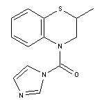4-(1H-imidazol-1-ylcarbonyl)-2-methyl-3,4-dihydro-2H-1,4-benzothiazine