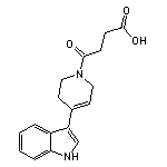 4-[4-(1H-indol-3-yl)-3,6-dihydropyridin-1(2H)-yl]-4-oxobutanoic acid
