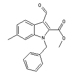 methyl 1-benzyl-3-formyl-6-methyl-1H-indole-2-carboxylate