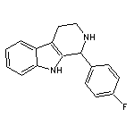 1-(4-fluorophenyl)-2,3,4,9-tetrahydro-1H-beta-carboline