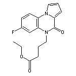 ethyl 4-(7-fluoro-4-oxopyrrolo[1,2-a]quinoxalin-5(4H)-yl)butanoate