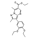 ethyl 3-(3,4-diethoxyphenyl)-2,7-dimethylpyrazolo[1,5-a]pyrimidine-6-carboxylate