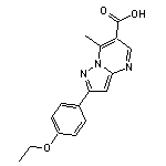 2-(4-ethoxyphenyl)-7-methylpyrazolo[1,5-a]pyrimidine-6-carboxylic acid