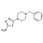 5-(4-benzylpiperazin-1-yl)-1,3,4-thiadiazol-2-amine
