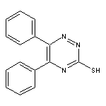 5,6-diphenyl-1,2,4-triazine-3-thiol