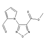 methyl 4-(2-formyl-1H-pyrrol-1-yl)-1,2,5-oxadiazole-3-carboxylate
