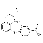 11-(diethylamino)dibenzo[b,f][1,4]thiazepine-8-carboxylic acid