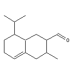 8-isopropyl-3-methyl-1,2,3,4,6,7,8,8a-octahydro-2-naphthalenecarbaldehyde