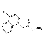 2-(4-bromo-1-naphthyl)acetohydrazide