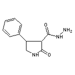 2-oxo-4-phenyl-3-pyrrolidinecarbohydrazide