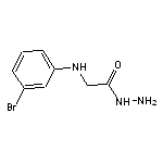 2-(3-bromoanilino)acetohydrazide