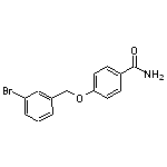 4-[(3-bromobenzyl)oxy]benzamide