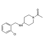 1-{4-[(2-chlorobenzyl)amino]piperidino}-1-ethanone