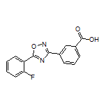 3-[5-(2-Fluorophenyl)-1,2,4-oxadiazol-3-yl]benzoic Acid