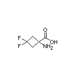 1-Amino-3,3-difluorocyclobutanecarboxylic Acid