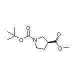 Methyl (S)-1-Boc-Pyrrolidine-3-carboxylate