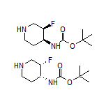 cis-N-Boc-3-fluoropiperidin-4-amine