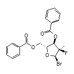 [(2R,3R,4R,5R)-3-(Benzoyloxy)-5-bromo-4-fluoro-4-methyltetrahydrofuran-2-yl]methyl Benzoate