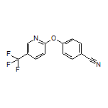 4-[[5-(Trifluoromethyl)-2-pyridyl]oxy]benzonitrile