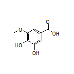 3,4-Dihydroxy-5-methoxybenzoic Acid