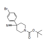 1-Boc-4-(4-溴苯基)-4-氰基哌啶