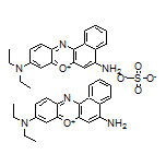 5-Amino-9-(diethylamino)benzo[a]phenoxazin-7-ium Sulfate