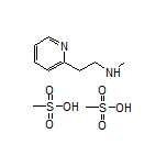 N-Methyl-2-(2-pyridyl)ethanamine Dimethanesulfonate